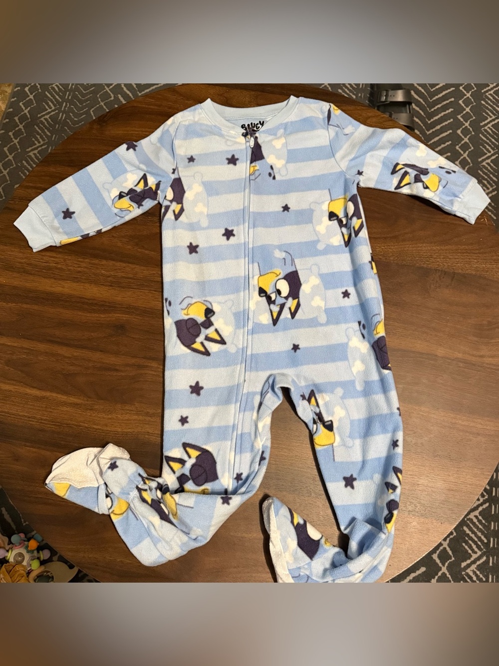 Sold Boys bluey sleeper pajamas